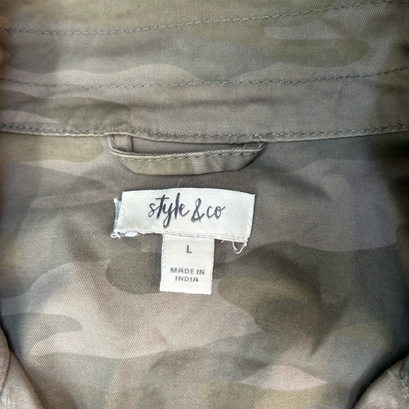 Green Camouflage Jacket - Picture 6 of 8